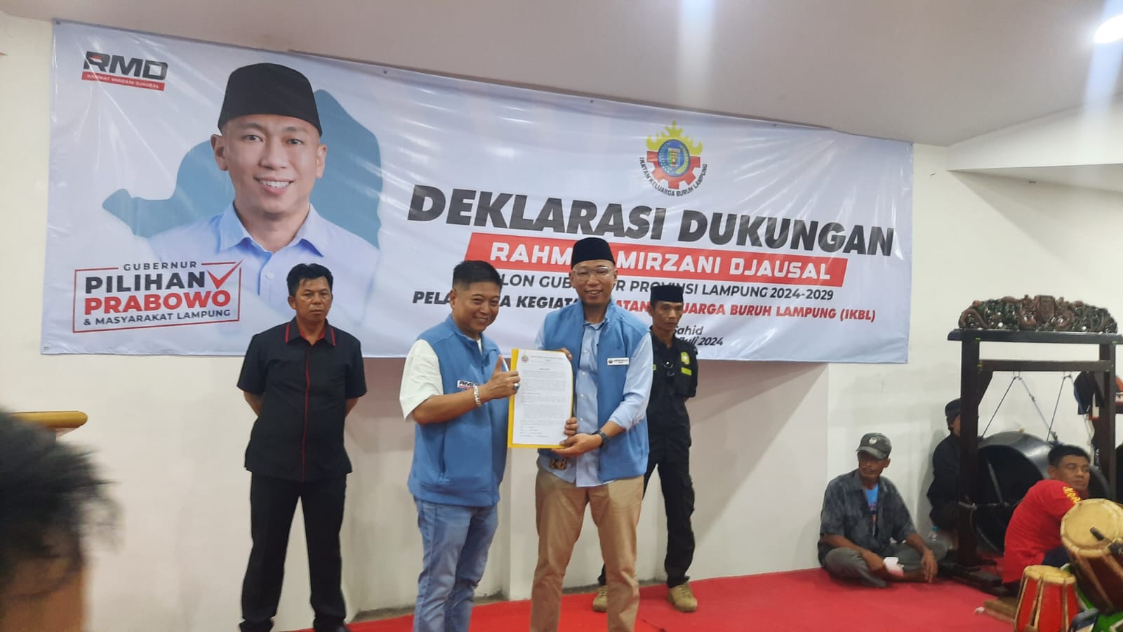 IKABL Deklarasikan Dukungan Kepada RMD untuk Pilgub 2024