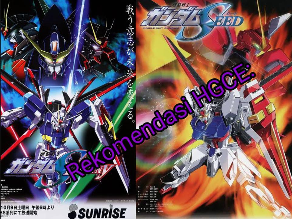 Top 5 Gundam Kit dari Lini HGCE (Cosmic Era)