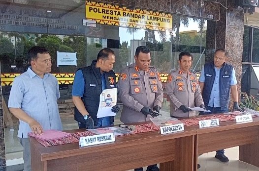 Dua Pelaku Curanmor Bersenpi di Bandar Lampung Ditangkap, Satu Residivis Lepaskan Tembakan
