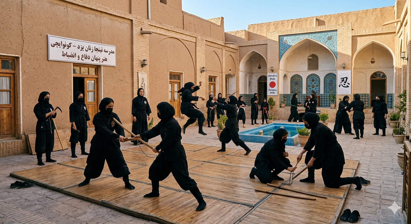  Mengintip Fenomena ‘Sekolah Ninja’ di Iran: 25.000 Perempuan Lulus, Ribuan Lainnya Terdata