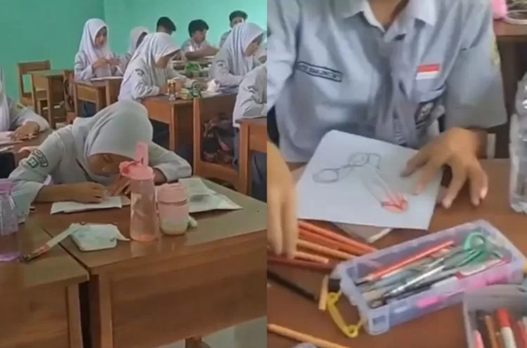 Viral! Murid SMAN Bandung Barat Gambar Alat Kelamin dalam Ujian, Netizen Geram