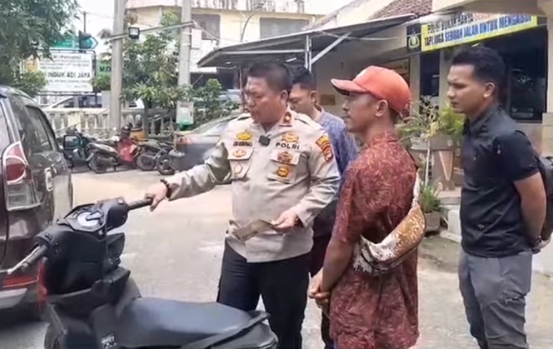 Kurang 12 Jam, Seorang Begal Di Lampung Tengah Diringkus