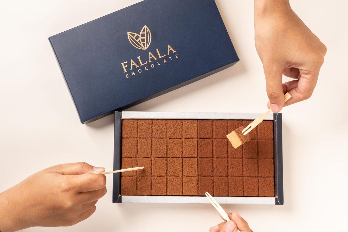 Tak Perlu Jastip , Jajanan Viral Falala Chocolate Kini Hadir di Lampung!