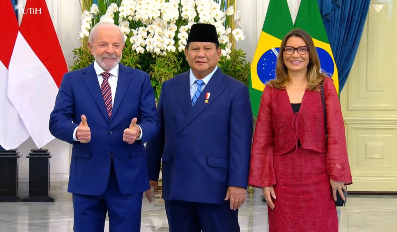 Prabowo Sambut Presiden Brasil Lula di Istana Merdeka, Bahas Penguatan Kerja Sama Strategis