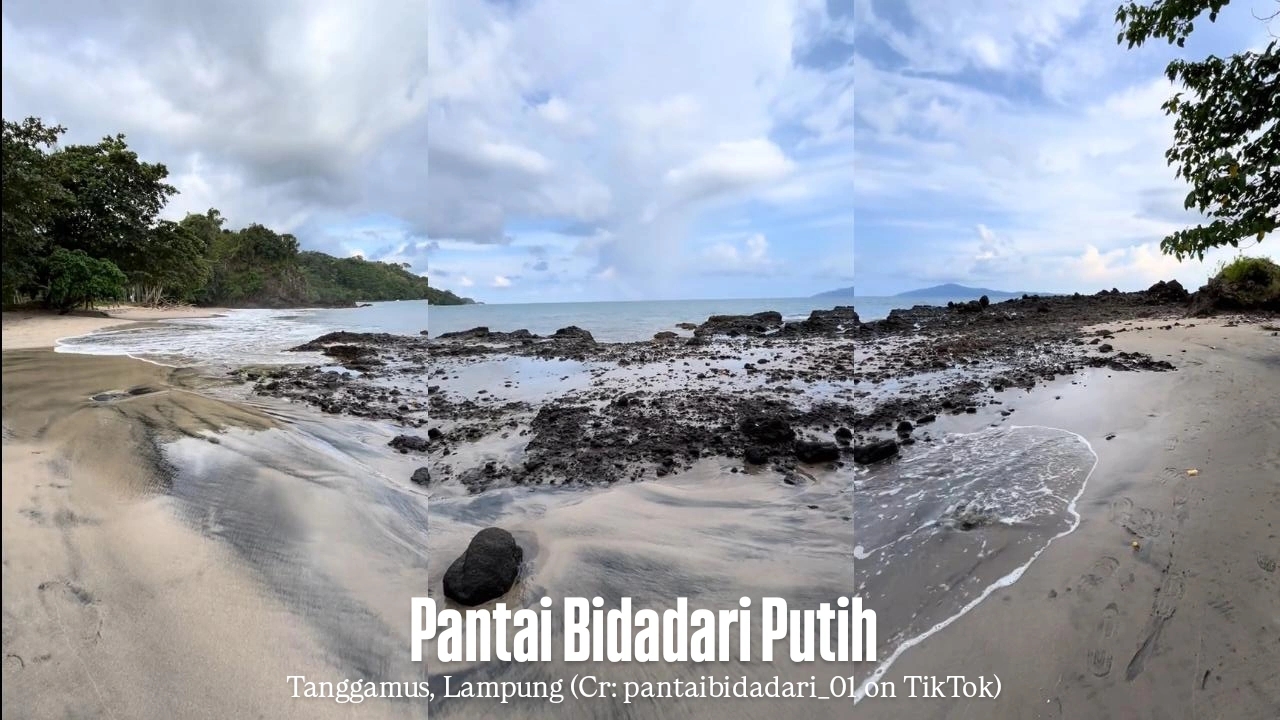 Pantai Bidadari Putih: Surga Tersembunyi dengan Karang Eksotis di Tanggamus