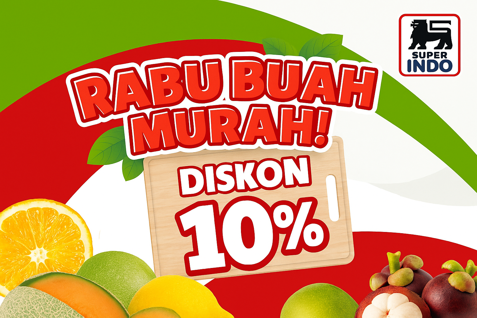 Rabu Buah Murah! Diskon 10% di Super Indo, Buah Segar Berkualitas Kini Lebih Terjangkau untuk Semua