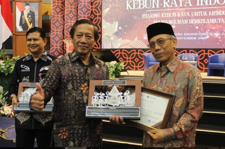 Kebun Raya ITERA Kembali Masuk Tiga Besar Terbaik se-Indonesia