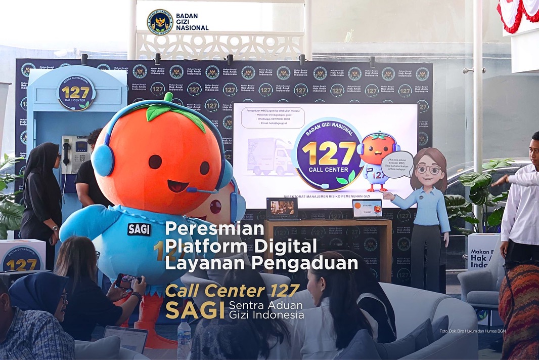 BGN Luncurkan Layanan Aduan 24 Jam “SAGI 127” untuk Program MBG