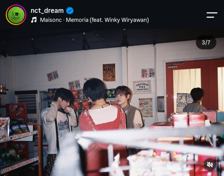 Keren! Lagu Memoria Milik Band Lampung Maisonc Digunakan dalam Postingan NCT Dream