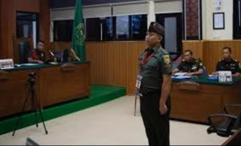 Kopda Bazarsah Dijatuhi Hukuman Mati atas Penembakan Tiga Polisi di Way Kanan