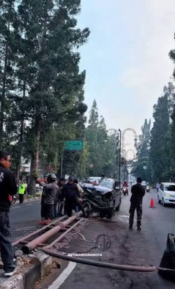 Truk Tabrak 11 Kendaraan di Bandung, Satu Pesepeda Meninggal Dunia
