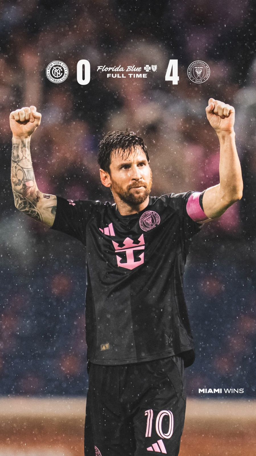 Inter Miami Libas New York City FC 4-0, Messi Borong Dua Gol