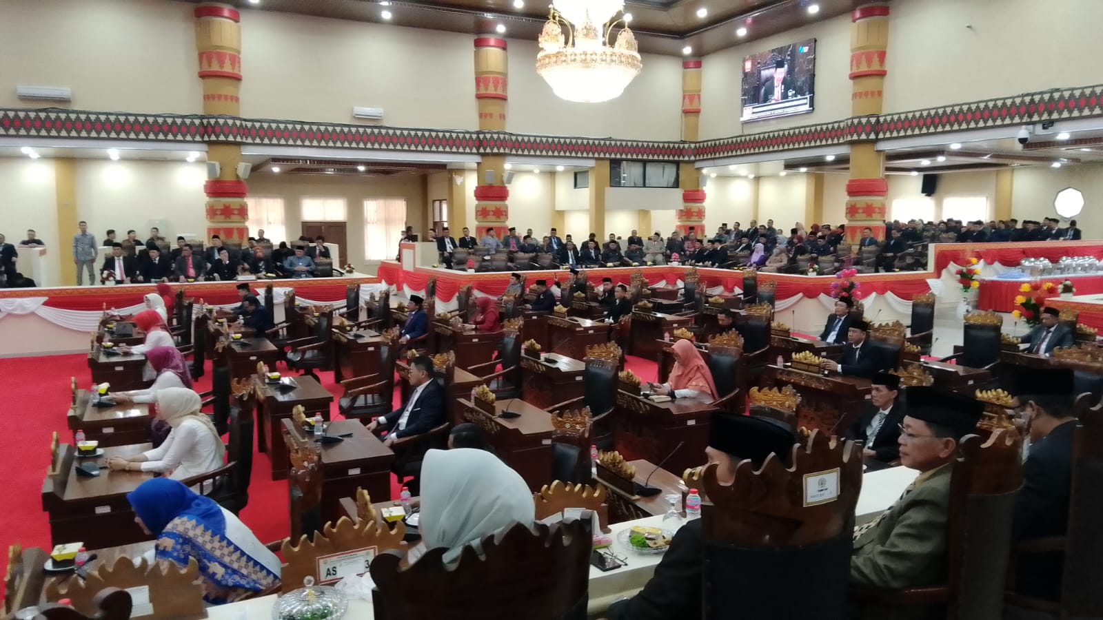 Paripurna Istimewa Kemerdekaan Ke-79 RI, Puluhan Anggota DPRD Kota Bandar Lampung Justru Tak Hadir