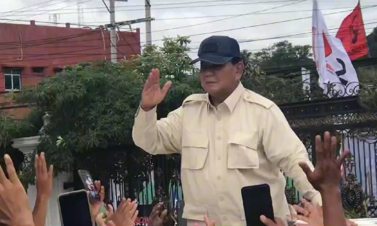 14 Februari Prabowo Harapkan Lampung Sumbang Nilai 85