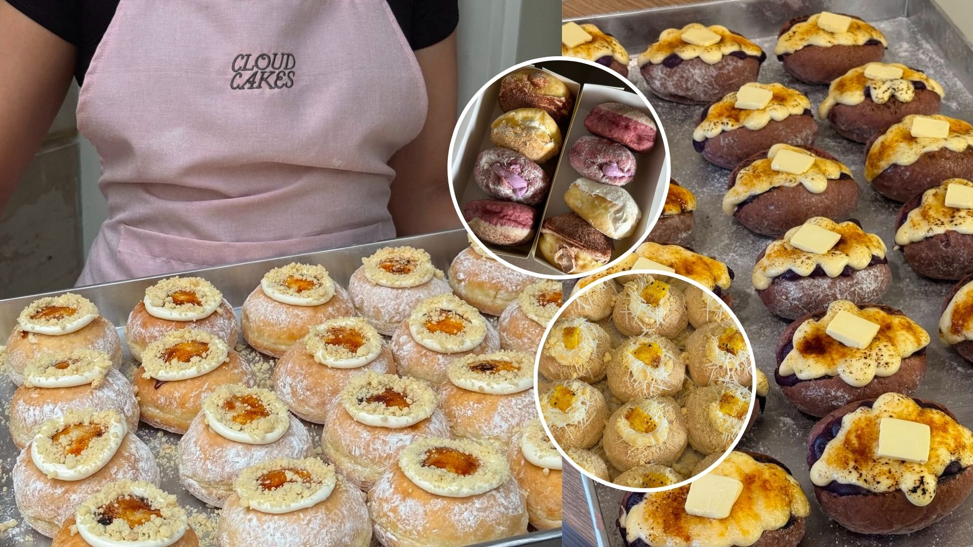 Cloudcakes Donat Mochi Viral dengan Antrean Unik di Blok M Jakarta