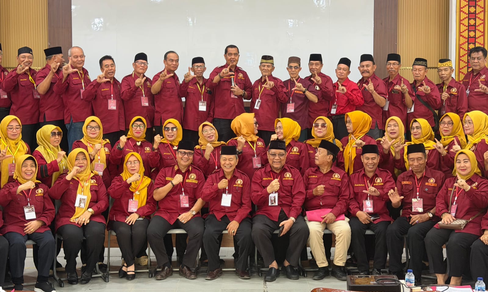 H. Umran Harun Kembali Pimpin HKSL Lampung Siap  Teguhkan Persatuan dan Pelestarian Budaya