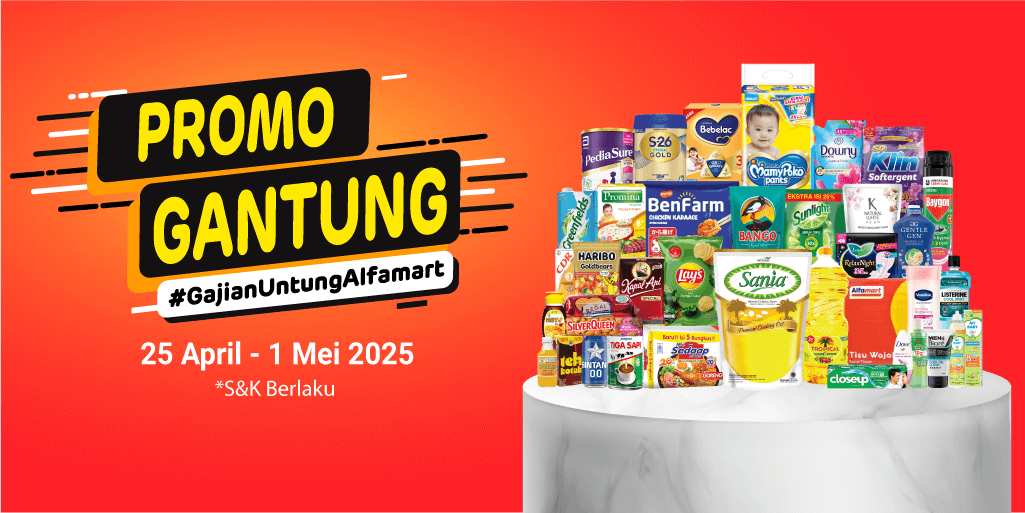 Belanja Puas, Dompet Tetap Aman! “Promo Gantung” Alfamart Kembali Hadir Jelang Gajian