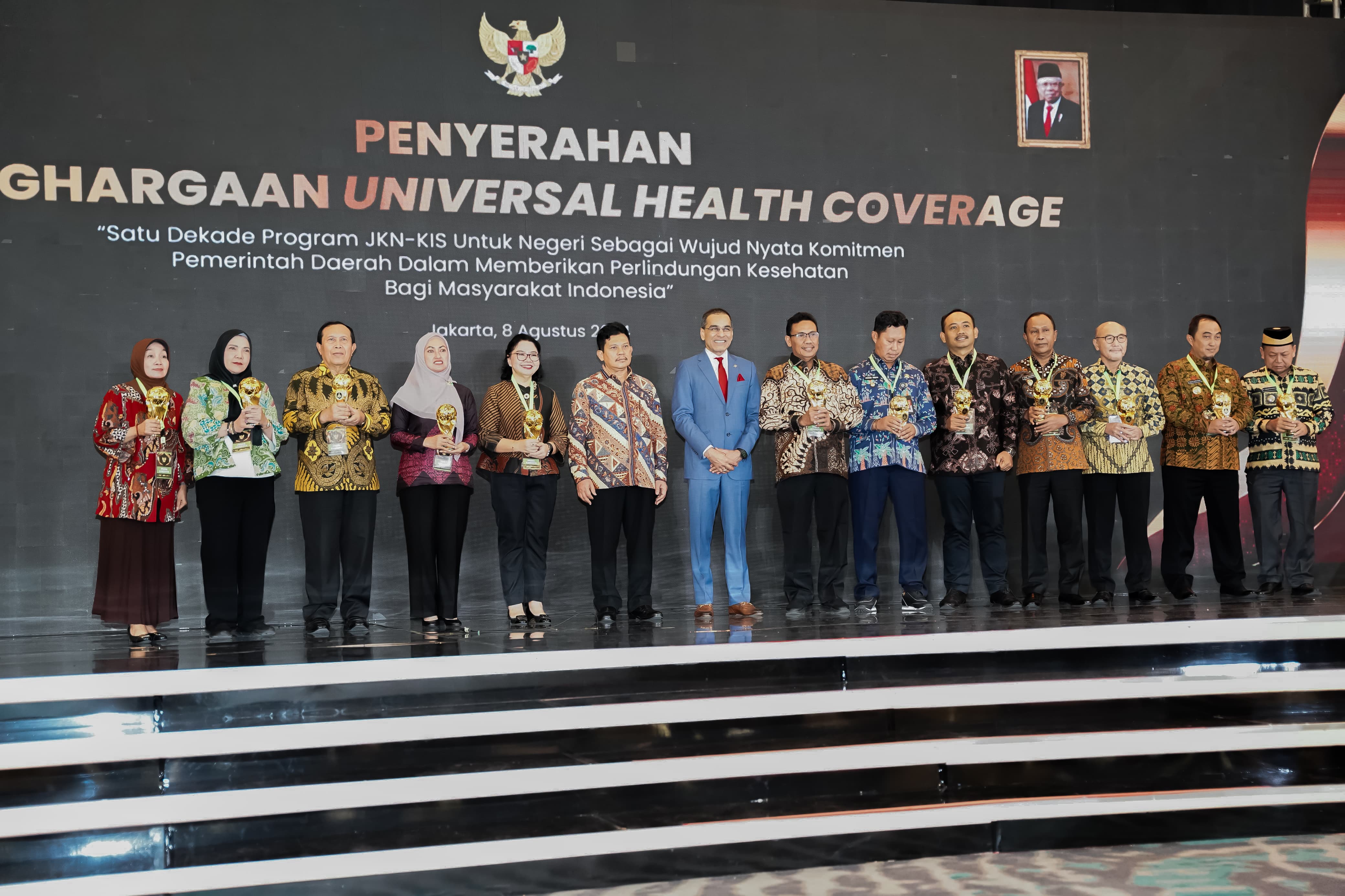 Target UHC Terpenuhi, Pemkot Bandarlampung Raih Penghargaan 