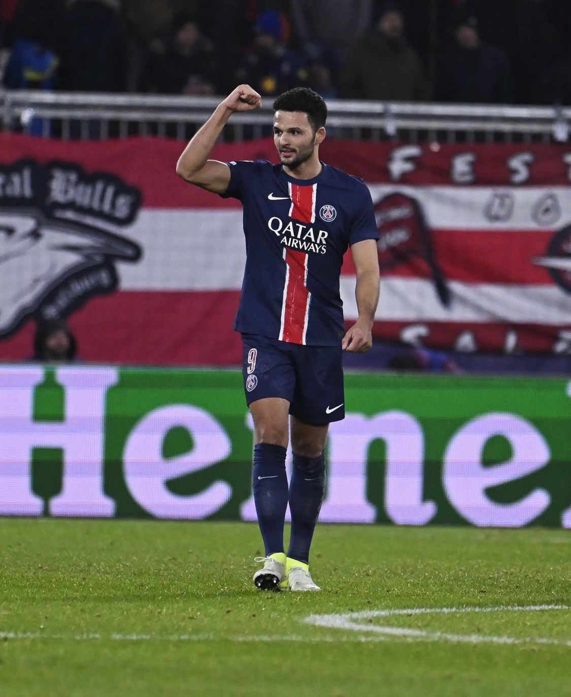 PSG Menang Dramatis Atas Nice Lewat Gol Telat Gonçalo Ramos di Parc des Princes