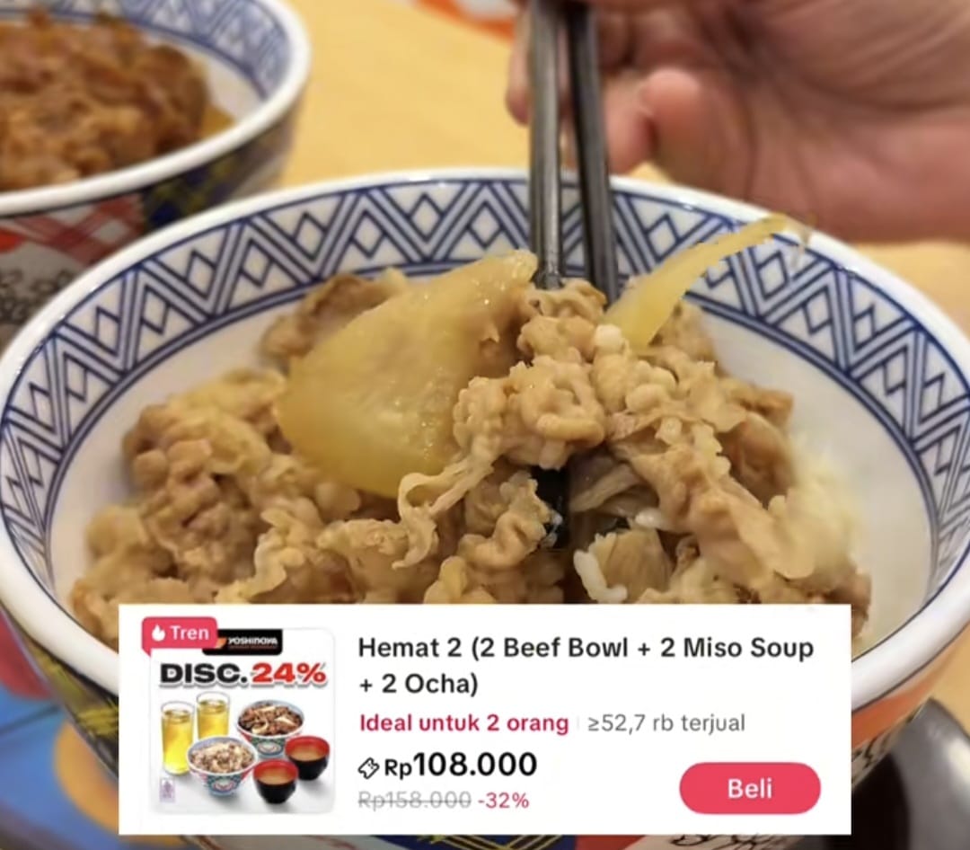 FenomenaTren baru Media Sosial, Berburu Diskon Makanan Lewat Aplikasi Tiktok