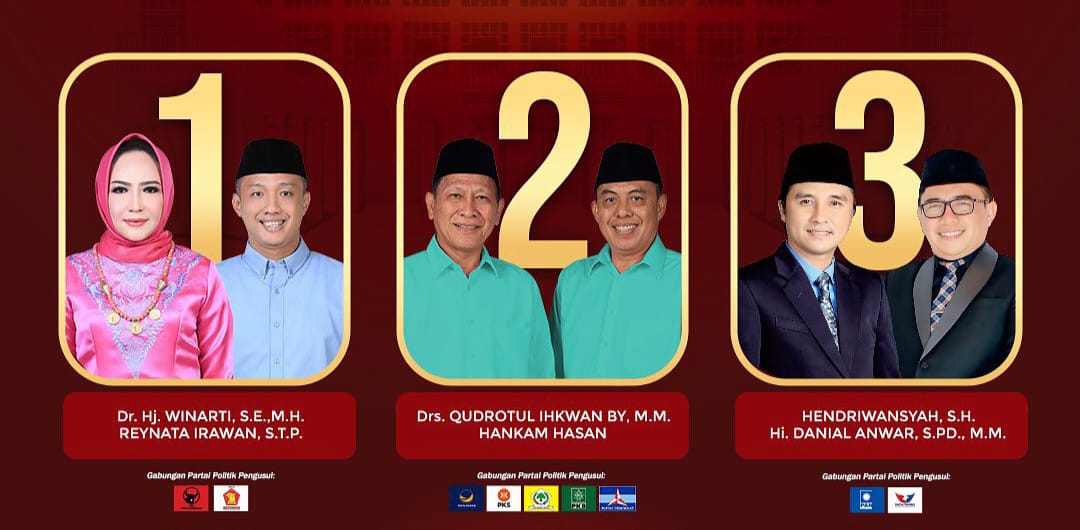 Winarti-Reynata Unggul, Qudrotul-Ikhwan dan Hendriwansyah Menyusul