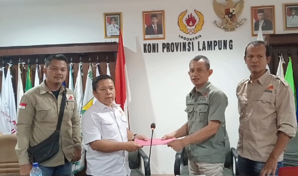 Rudi Antoni Terpilih Aklamasi Pimpin FPTI Lampung Priode 2023-2027