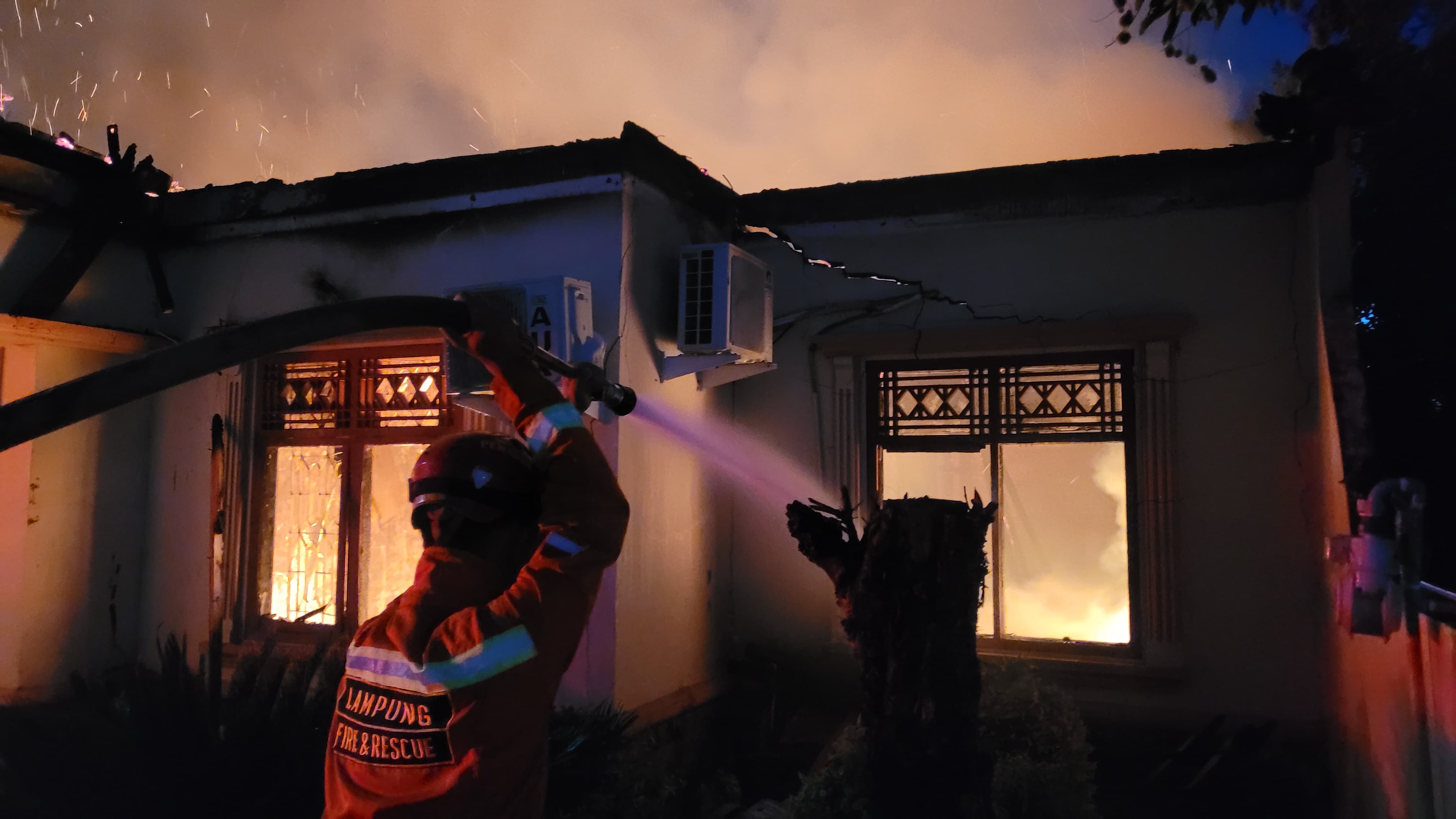 Rumah di Perum Korpri Kebakaran, Kerugian Ditaksir Rp 450 Juta