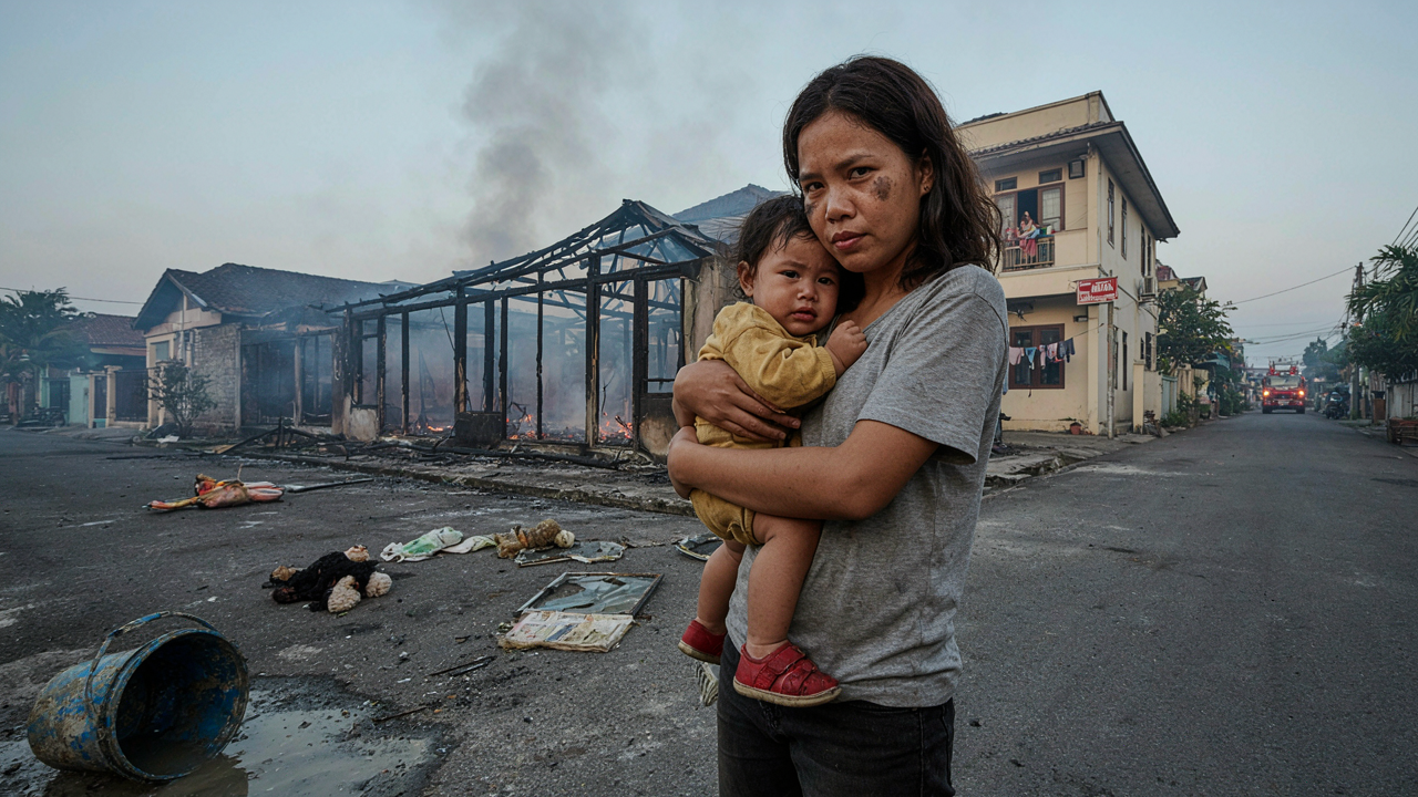 Ibu dan Anak Selamat dari Kebakaran Restoran di Rawamangun, Tiga Orang Alami Luka Bakar