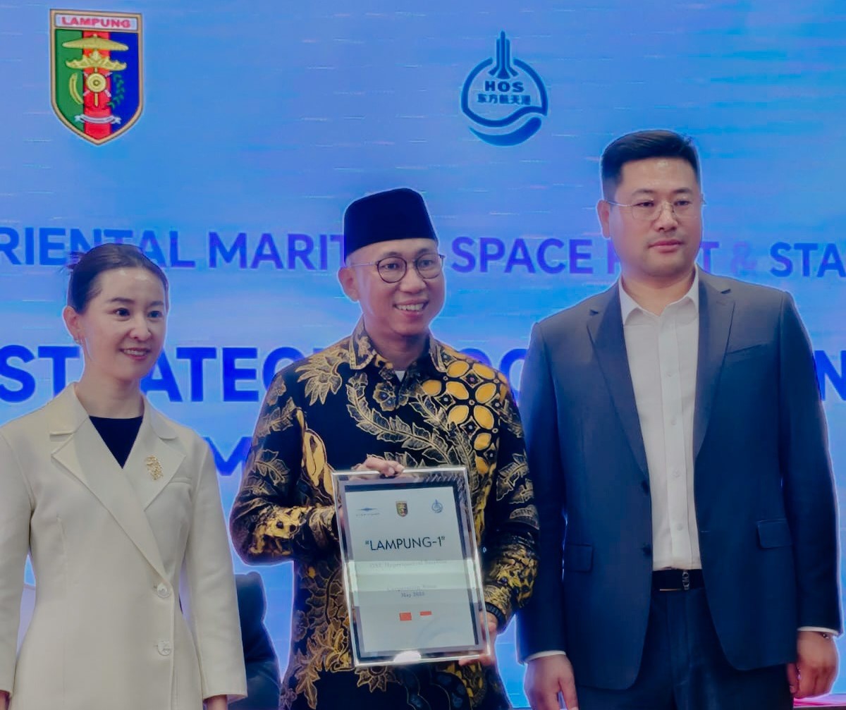 Lampung Gandeng Dua Perusahaan China untuk Luncurkan Satelit 