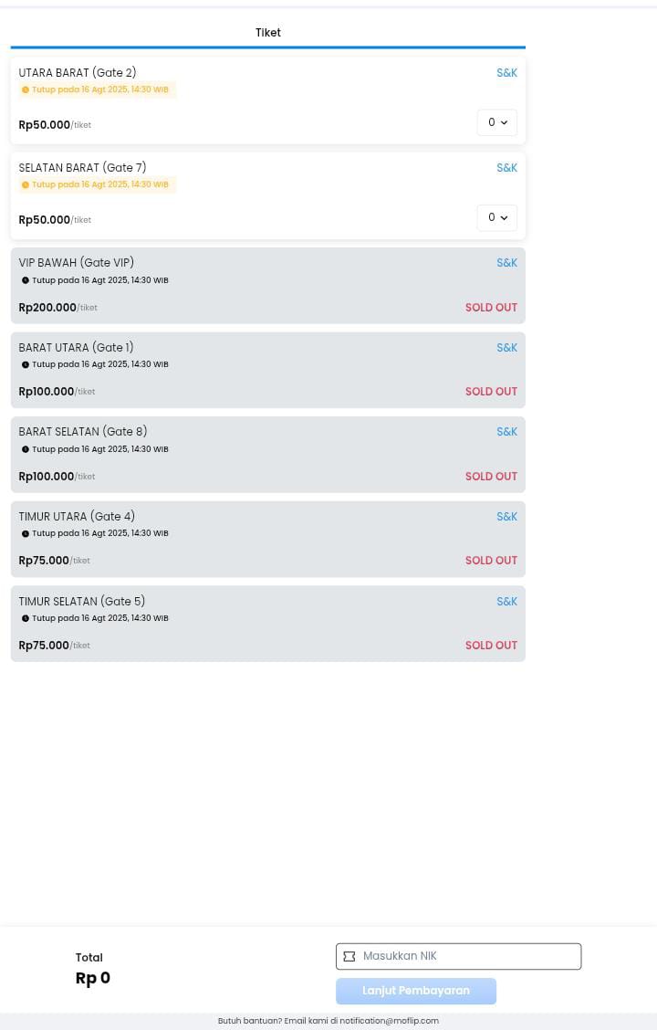 Sold Out! Tiket Laga Bhayangkara Presisi VS PSM Makassar Terjual Habis