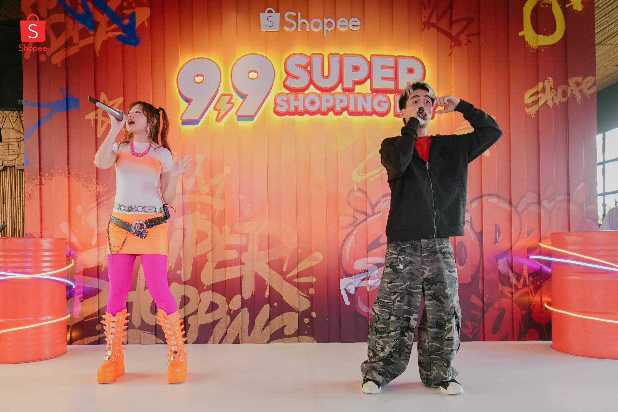Catchy, Playful, dan Relate! Naykilla & Tenxi Bawa Warna Baru di Shopee 9.9 Super Shopping Day