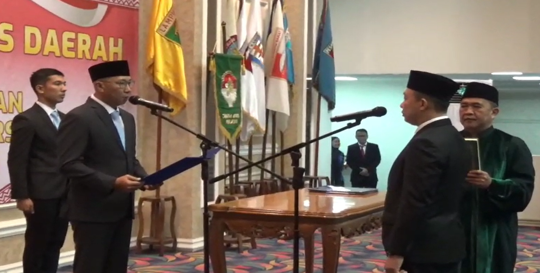 Pelantikan Sekdaprov Lampung; Marindo Kurniawan Jadi Sekdaprov Termuda dalam Sejarah