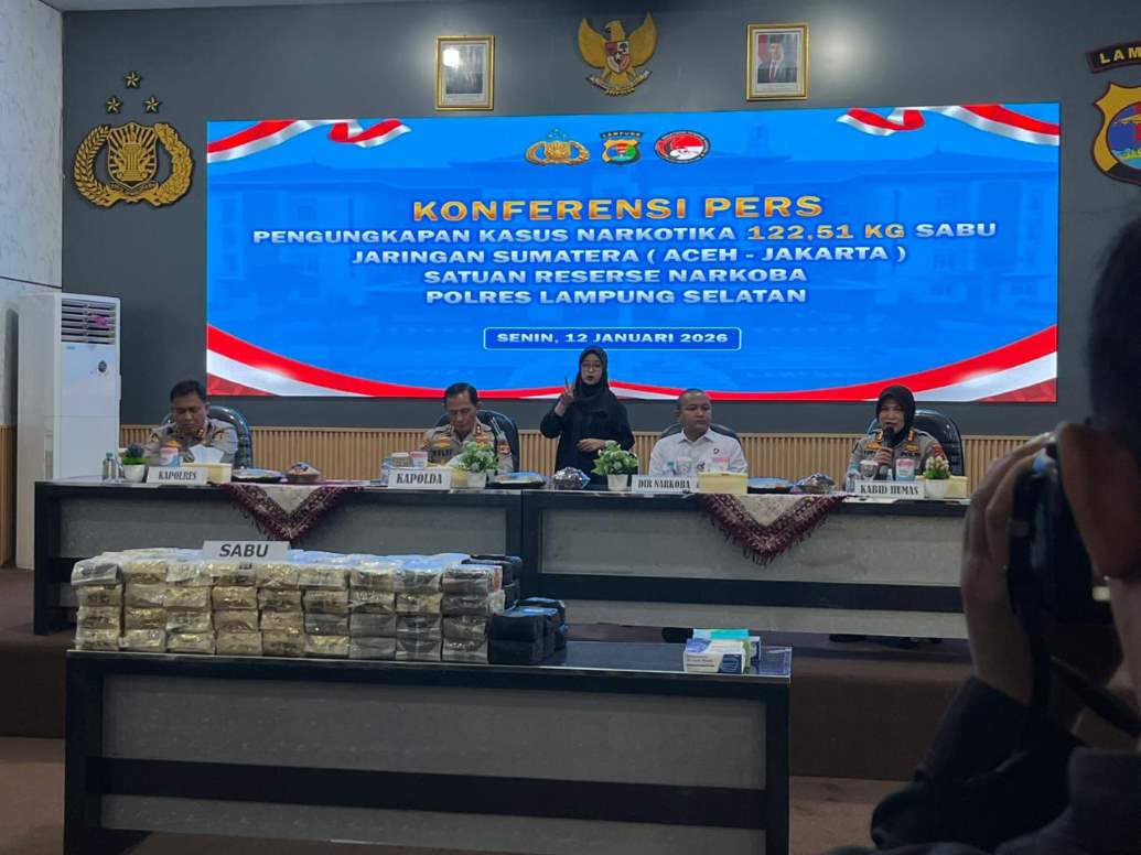 Perjalanan 122, 51 Kilogram Sabu Aceh–Jakarta Dikawal Rapi