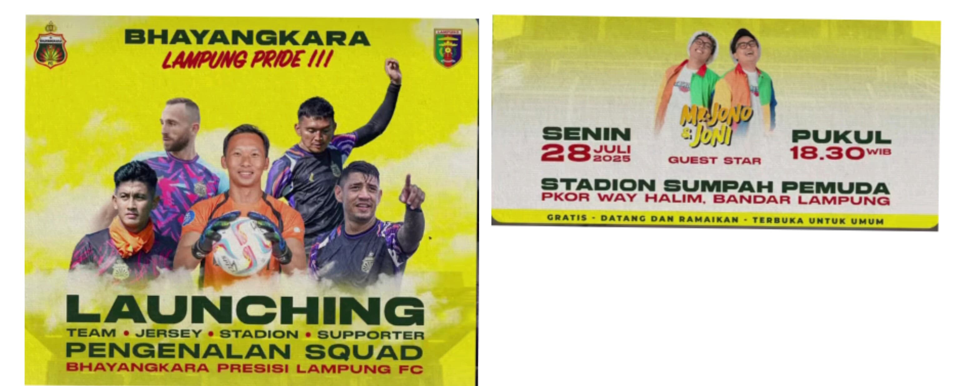 Pecinta Sepak Bola Lampung Siap - siap, Squad Bhayangkara Presisi Lampung FC Segera Launching