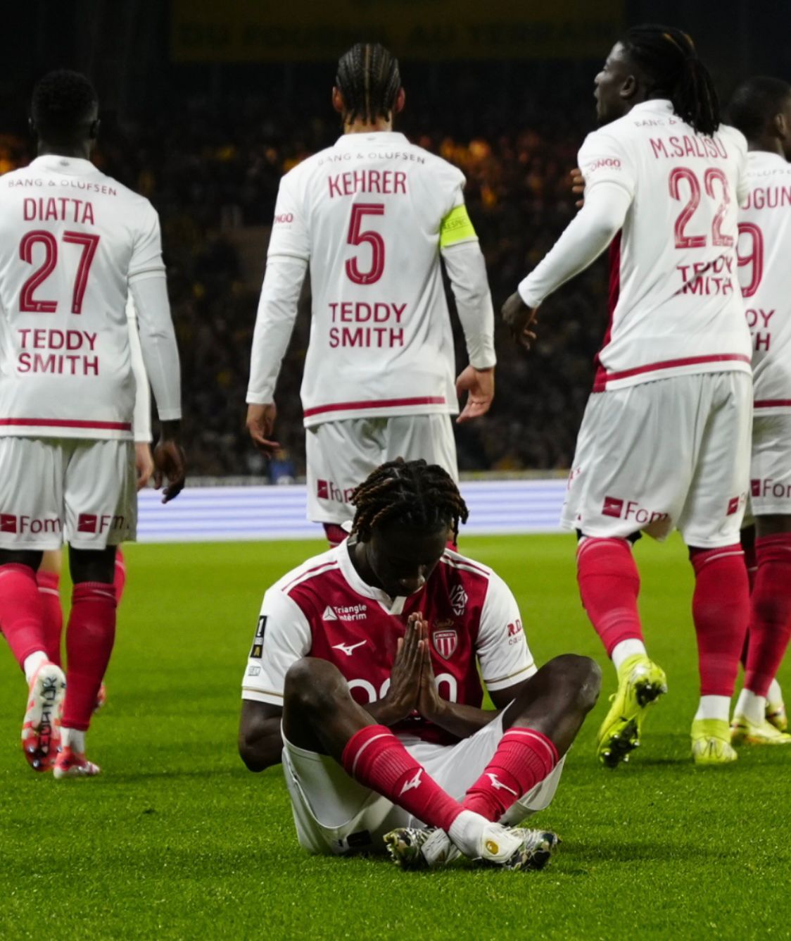 Monaco Menang Gila di Kandang Nantes: Gol Hujan 8 Kali, Ben Yedder Hattrick!  