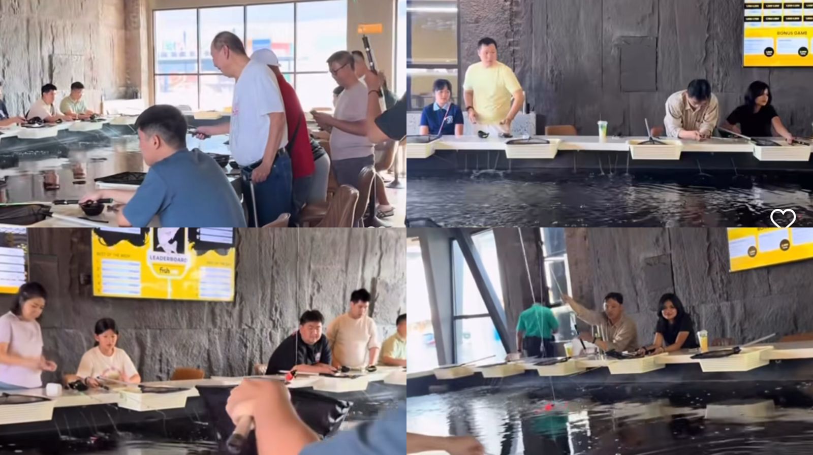 Viral Sensasi Mancing di Kolam Indoor ber AC, Ternyata Isinya Sultan Semua!