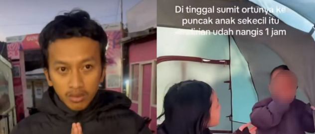 Viral Balita Ditinggal di Tenda Gunung Prau, Orang Tua Akui Lalai dan Minta Maaf