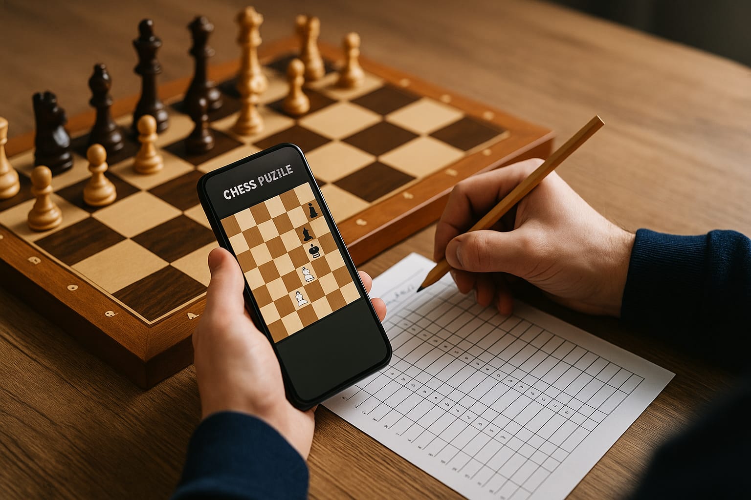 Puzzle Catur: Latihan Populer yang Disukai Pecatur Dunia