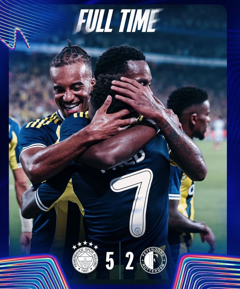 Fenerbahçe Melaju ke Babak Playoff Liga Champions Setelah Menghajar Feyenoord 5-2