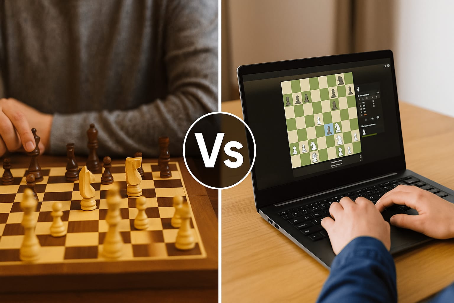 Main di Papan atau Layar? Ini Bedanya Catur Offline dan Online yang Perlu Kamu Tahu
