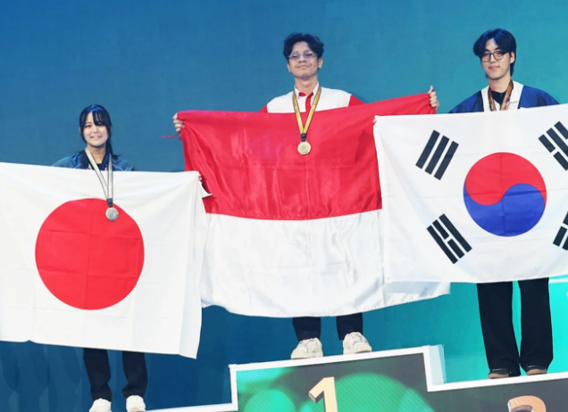 Mahasiswa Indonesia Sabet Juara Pertama WorldSkills Asia 2025 Bidang IT di Taipei