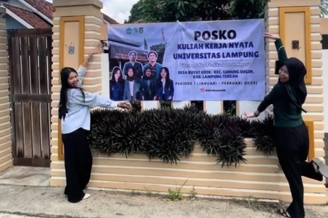 Viral...Video Posko KKN Mahasiswa Rasa Tempat Staycation