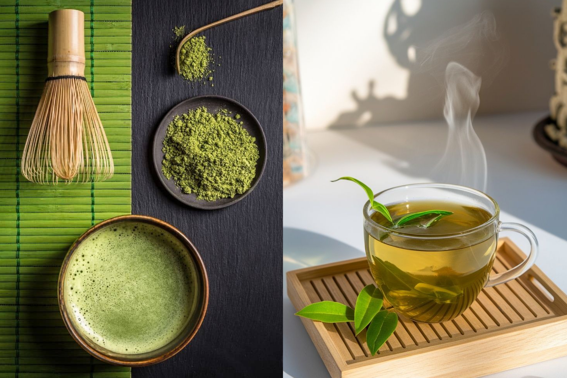 Sama-sama Hijau, Ternyata Matcha dan Teh Hijau Tak Sepenuhnya Serupa