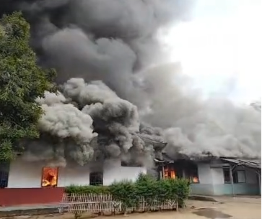 Kericuhan di PT BSA Lampung Tengah, Gudang dan Mess Karyawan Terbakar
