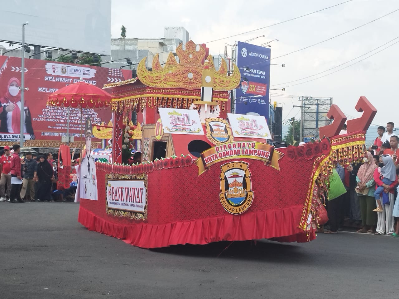80 Kendaraan Hias Meriahkan Street Festival HUT ke-344 Kota Bandar Lampung pada Juli 2026 Mendatang