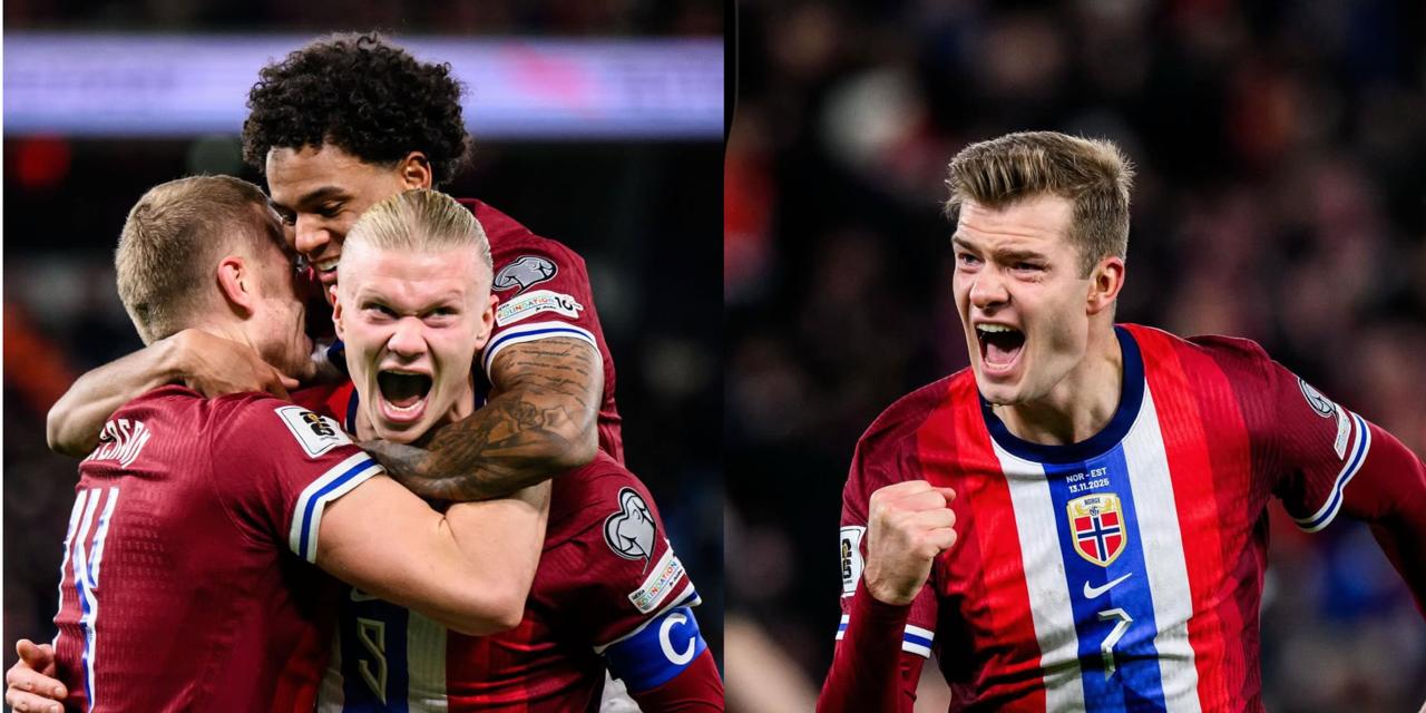 Norwegia Pesta Gol! Tundukkan Estonia 4–1 Erling Haaland dan Alexander Sørloth Cteak Brace