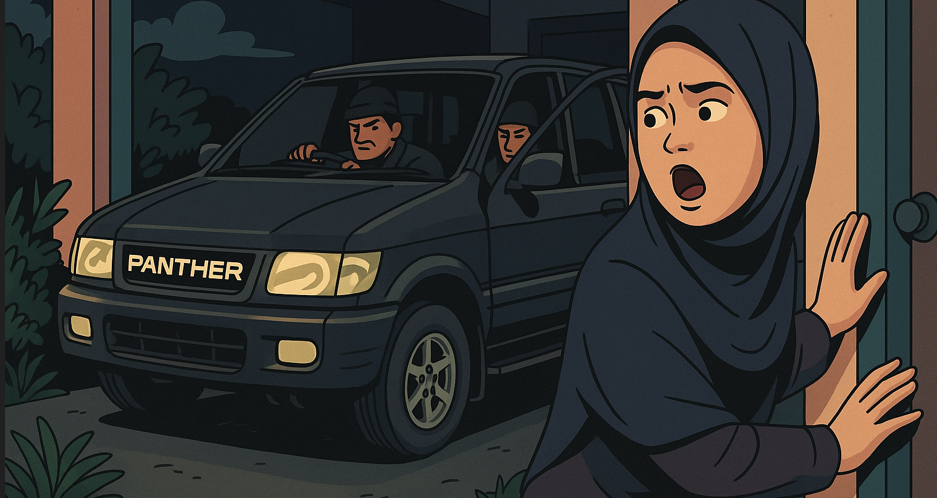 Mobil Panther Raib Digondol Maling di Kalianda, Aksi Terjadi Saat Subuh