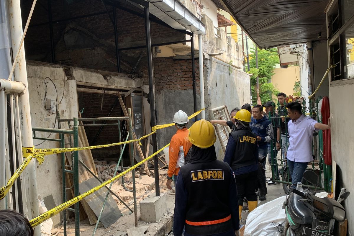 Ledakan Tabung Gas di Surabaya Hancurkan Belasan Rumah dan Lukai Dua Lansia