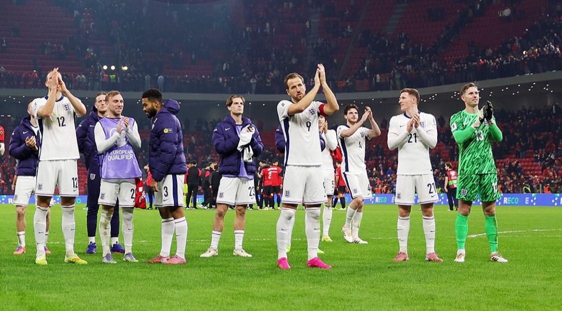 Inggris Sempurna! Bungkam Albania 2–0 dan Tutup Kualifikasi Tanpa Kebobolan