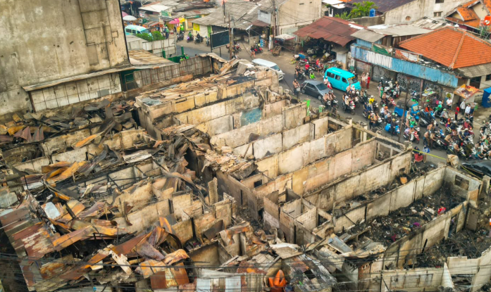 Kebakaran Rumah di Kebayoran Lama, Kerugian Capai Rp1,2 Miliar